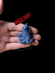 Uraeus Cobra Pendant Necklace: Pharaonic Amulet - Image 1