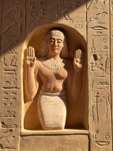 Ancient Egyptian Pyramidion fragment from the tomb of Minnakht, 1327-1295 BC - Image 1