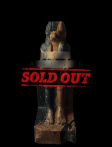 Rare Granite Anubis Statue: Egyptian God Statuette - Image 1