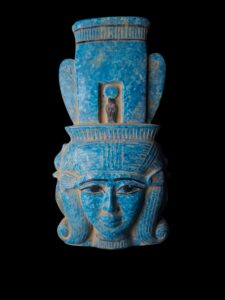 Large Goddess Hathor Statuette, Statue for the Egyptian Goddess Venus - Image 1