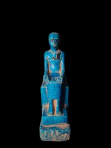 Museum Imhotep Statue - Ancient Egyptian Engineer Imhotep - the builder of Djoser's unprecedented step pyramid complex - Image 1