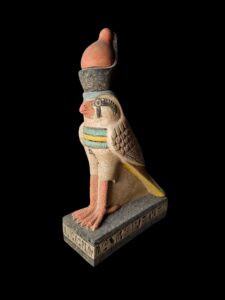 Egyptian God Horus Stone Statue: God of Sky - Image 1