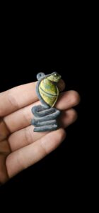 Ancient Egyptian Uraeus cobra Amulet, snake gifts for Snakes lovers - Image 1