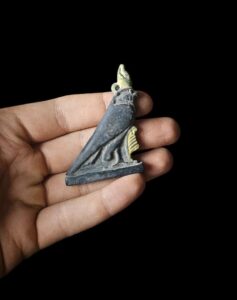 Egyptian God Horus Amulet Pendant Necklace - Image 1