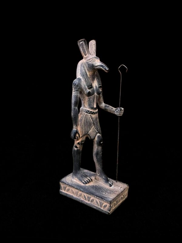 Handcrafted God Seth Statue: Egyptian Home Decor