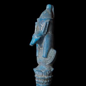 Handcrafted Egyptian God Seth Statue: Ancient Mythology Decor - Image 1