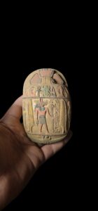 Egyptian Scarab Beetle: Ancient Egypt Good Luck Symbol - Image 1
