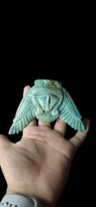 Manifest Handmade Goddess Hathor Statuette , Statue for the Egyptian Goddess Venus - Image 1