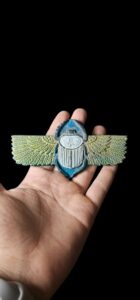 Egyptian Scarab Beetle: Ancient Egypt Good Luck Symbol - Image 1