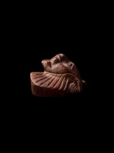 Hand-Carved Agate Sekhmet Pectoral Pendant - Egyptian Goddess Necklace - Image 1