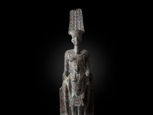 Egyptian God Amun Statue: Museum Replica, Creator God - Image 1