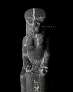 Egyptian Goddess Sekhmet Statue: Made in Egypt - Image 1