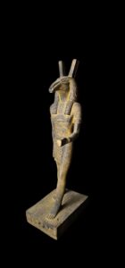 Handcrafted God Seth Statue: Authentic Egyptian Decor - Image 1