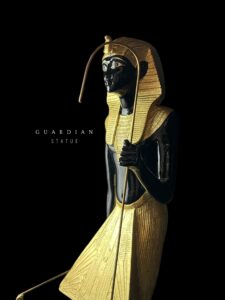 King Tutankhamun Guardian KA Stone Statue - Egyptian Museum Replica - Image 1