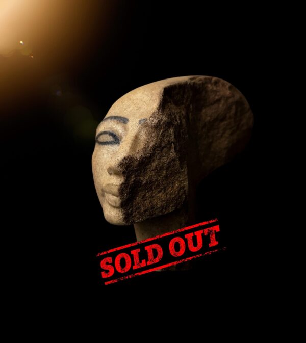 Amarna princess Head statue made of Quartz
