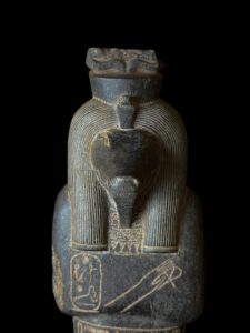 Egyptian God Sobek Statue: Nile God Ushabti - Image 1