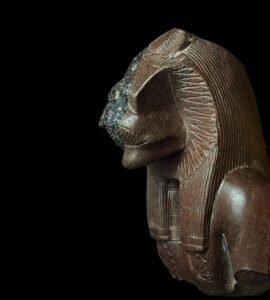 Large Goddess Sekhmet statue made in Egypt from Rare Granite stone - Image 1