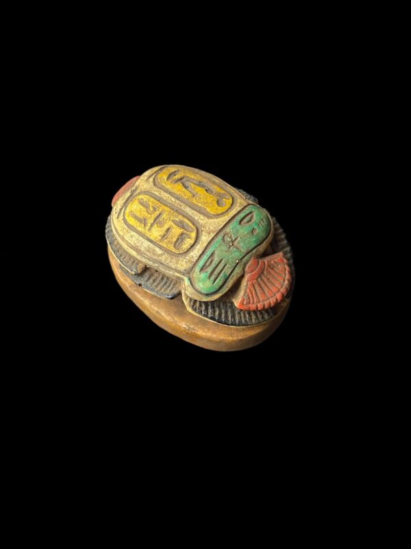 Egyptian Scarab Beetle: Good Luck Decor