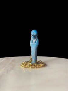 Egyptian God Horus Amulet Pendant Necklace - Image 1