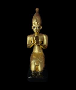 Egyptian King Tutankhamun Statue: Museum Replica - Image 1