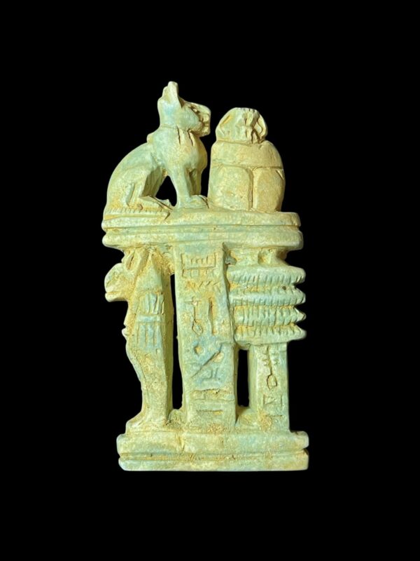 Anubis Amulet: Egyptian Cobra Goddess Protection Charm