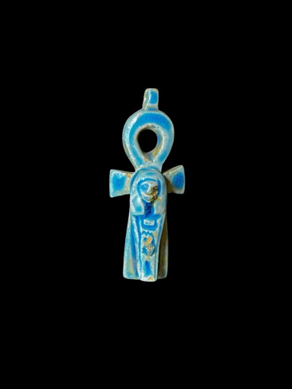 Hand-Crafted Ankh Cross Amulet: Key of Life Symbol