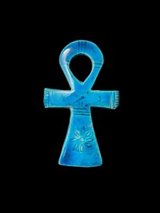 Hand-Crafted Ankh Cross: Egyptian Key of Life Amulet - Image 1