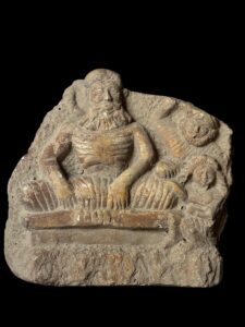 Mesopotamia art for Lamassu statue - Assyrian sculpture amulet - Image 1