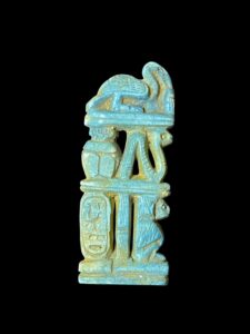 Thoth Amulet: Cobra Goddess & Scarab Beetle Protection Charm - Image 1