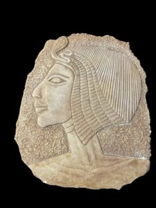 Vintage Egyptian Relief: Saqqara Tomb Temple Art - Image 1