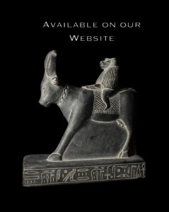 Egyptian Apis & Thoth Statue: Rare Museum Replica - Image 1