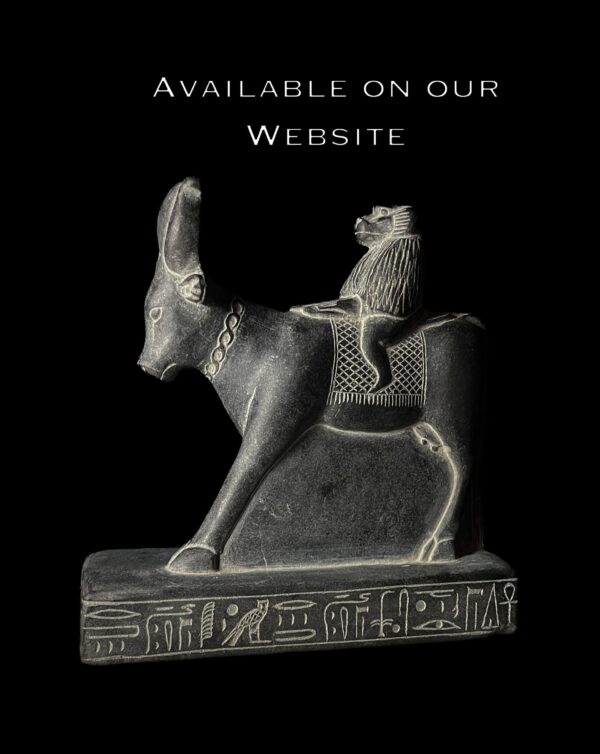 Egyptian Apis & Thoth Statue: Rare Museum Replica