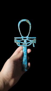 Hand-Crafted Ankh Cross: Key of Life Symbol - Image 1