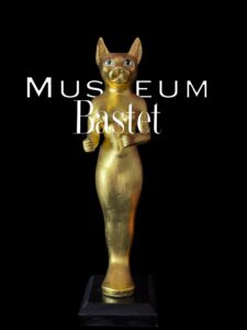 Large Egyptian Goddess Bastet Cat Statue: Home Decor - Image 1