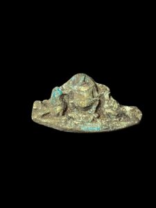 Ancient Egyptian Scarab Replica: Hieroglyphic Decor - Image 1