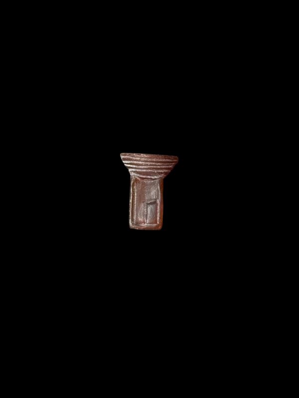 Agate Stone: Goddess Nephthys Crown Amulet