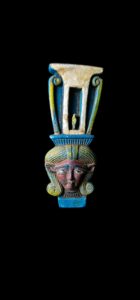 Manifest Handmade Goddess Hathor Statuette , Statue for the Egyptian Goddess Venus - Image 1