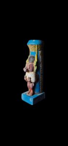 Egyptian Baboon Stone Statue: Museum Replica, Thoth Symbol - Image 1