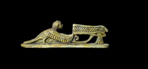 Ancient Egyptian BA Bird Amulet with Eye of Horus - Image 1