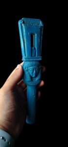 Manifest Handmade Goddess Hathor Statuette , Statue for the Egyptian Goddess Venus - Image 1