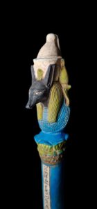 Handcrafted Egyptian God Seth Statue: Ancient Mythology Decor - Image 1