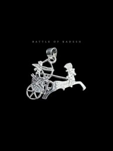 Ramses II Battle of Kadesh Necklace: Egyptian Chariot Amulet - Image 1