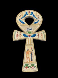 Egyptian Ankh Key of Life: Ancient Wall Hanging - Image 1