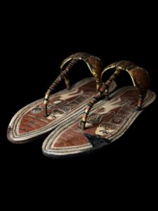 King Tutankhamun Sandal: Royal Egyptian Artifact Replica - Image 1