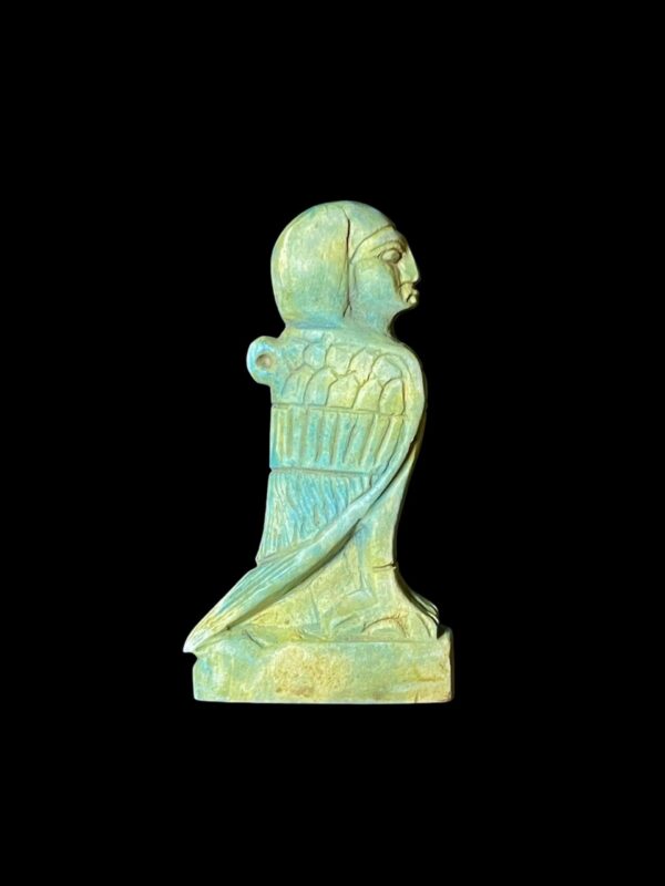 The BA Bird amulet from Ancient Egypt, Rare form statue made in Egypt.