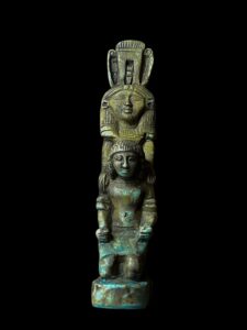 Goddess Hathor Statuette, Statue for the Egyptian Goddess Venus - Image 1