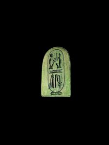 Authentic Egyptian Hieroglyphic mini figurine - Timeless Symbol of Power & Protection - Image 1