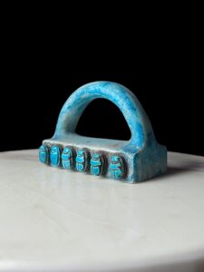 Authentic Pharaonic Hieroglyphic Stamp - Personalized Egyptian Seal for Signatures - Image 1