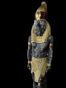 Granite Egyptian God Horus Statue - Image 2