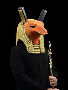 God SETH wearable Mask, God Seth Mask. Egyptian SETH wearable customs, customized Masks are available. - Image 2